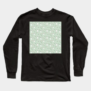 Christmas Themed Pattern Long Sleeve T-Shirt